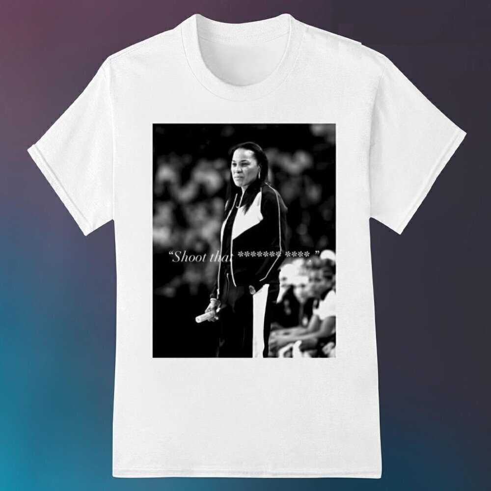 Dawn Staley T-Shirt Shoot That Basketball Sports Fan Graphic Retro Tee .